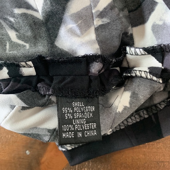 Adrianna Papell Black and White Dress - Picture 6 of 7